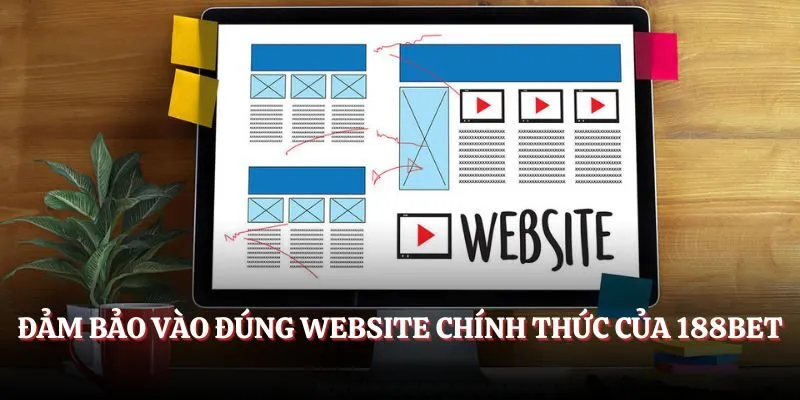Đảm bảo vào đúng website chính thức của nhà cái