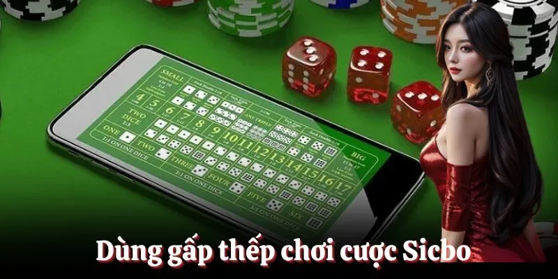 Dùng gấp thếp chơi cược Sicbo