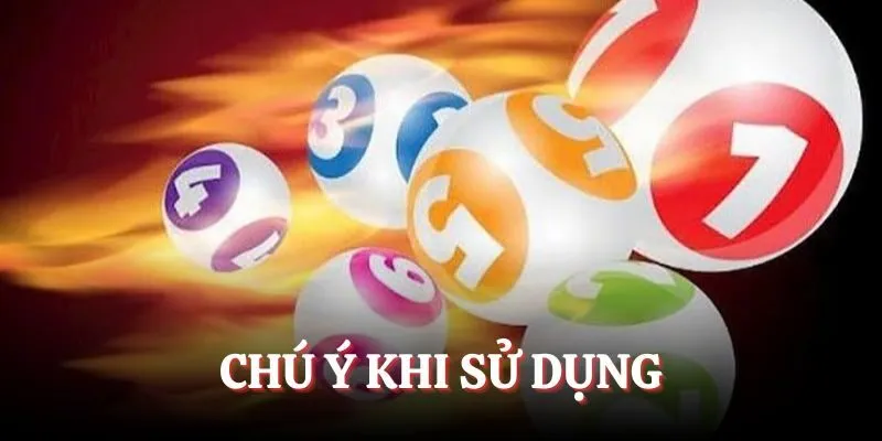 Chú ý khi sử dụng ứng dụng soi cầu